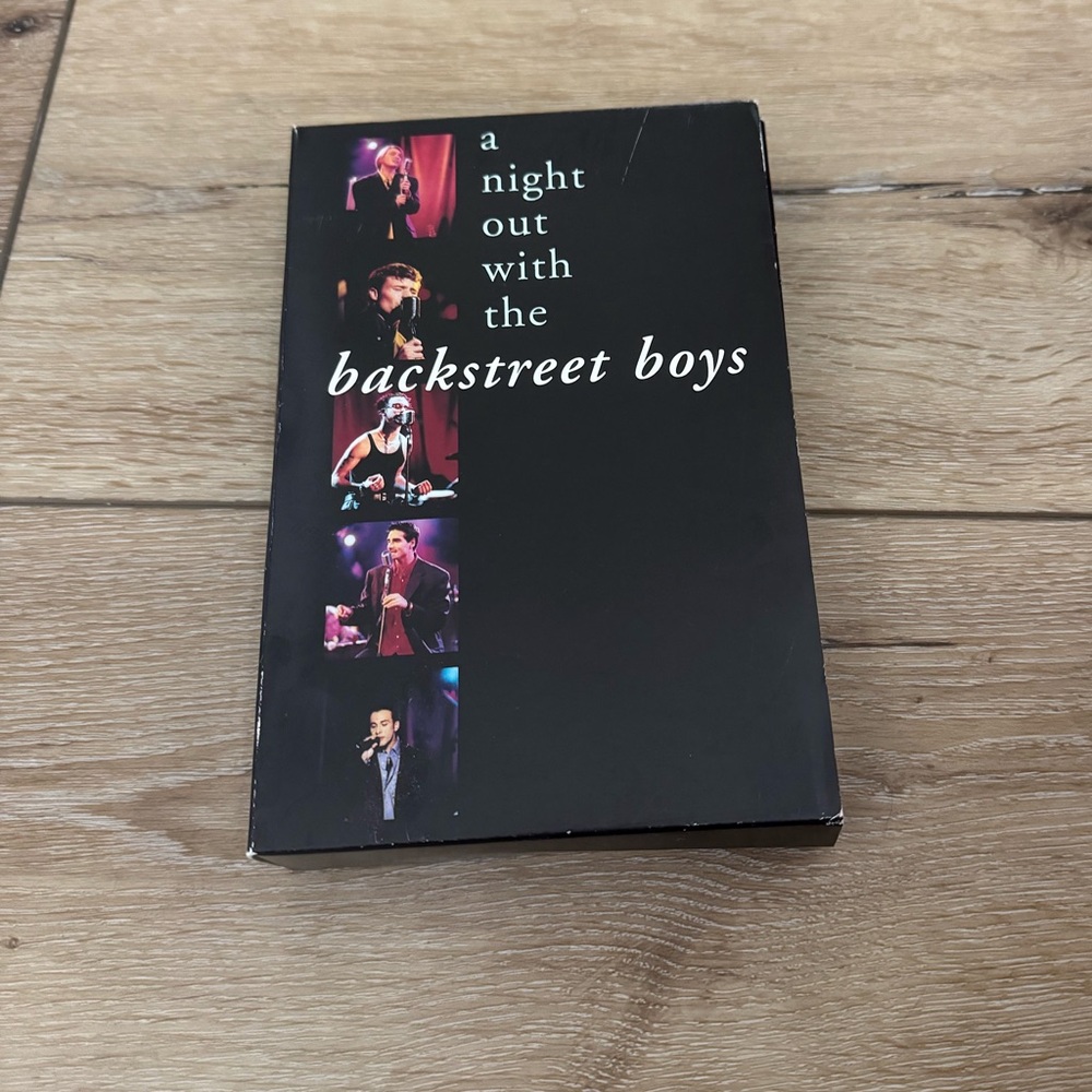 Vintage A Night Out with the Backstreet Boys VHS